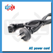 SAA Australia 90 degree power cord plug with IEC C13